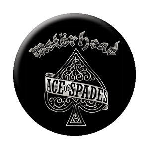 Motorhead - Ace Of Spades Pinback Button (Pack Of 2)