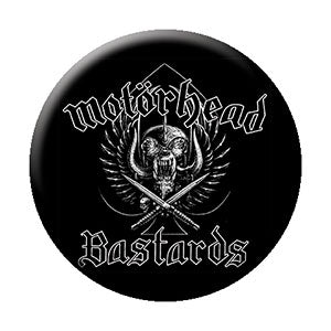 Motorhead - Bastards Pinback Button (Pack Of 2)
