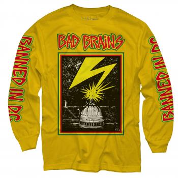 Bad Brains - Capitol Yellow - Longsleeve Shirt