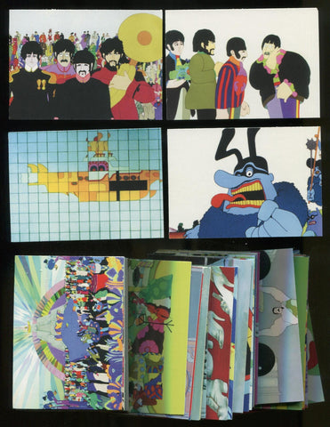 The Beatles - Yellow Submarine Collector Trading Cards 72 Card Set