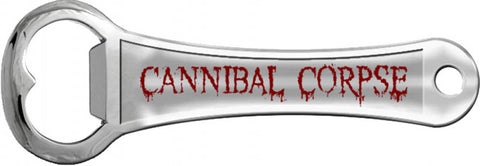 Cannibal Corpse - Logo Silver Bottle Opener