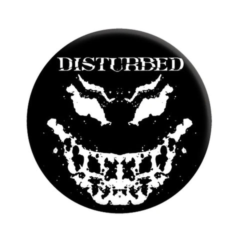Disturbed - Smile Pinback Button