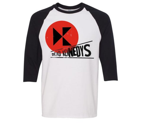 Dead Kennedys - Gig Poster Baseball Jersey Tee