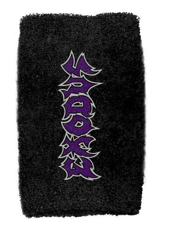 Exodus - Purple Logo Wristband