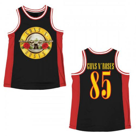 Guns N Roses - Logo Basketball Jersey