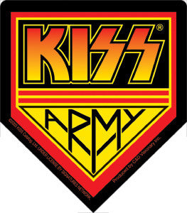 KISS - Army Logo Sticker