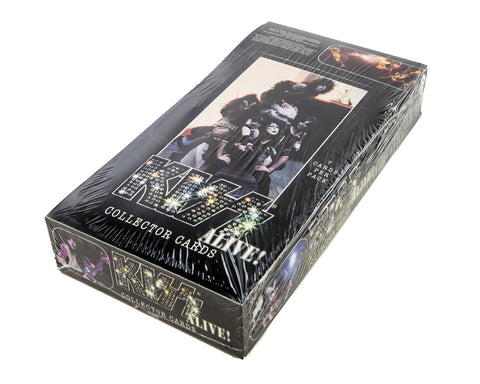 KISS - Alive! Collector Trading Cards Box - New, Sealed, 36 Packs, 7 Cards Per Pack