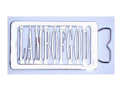 Lamb of God - Rectangle Belt Buckle