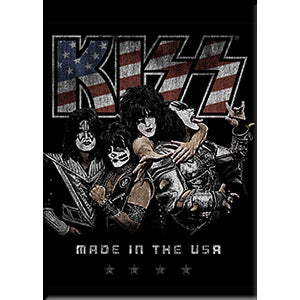 KISS - Made In The USA Fridge Magnet