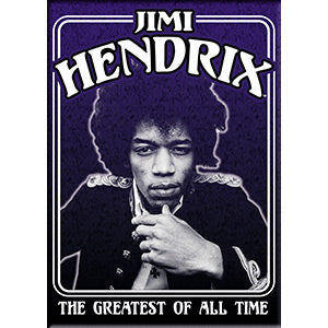 Jimi Hendrix - Framed Photo GOAT - Magnet