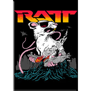RATT - Logo With Sunglasses - Magnet