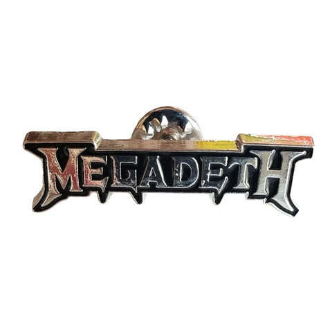 Megadeth - Classic Logo Enamel Lapel Pin Badge