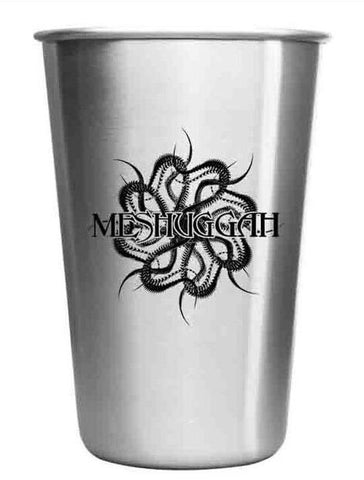 Meshuggah - Spiral Logo Steel Pint Cup