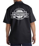 Meshuggah - Silver Crest Logo Work Shirt