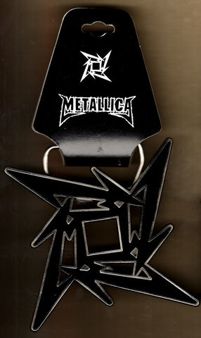 Metallica - Black Star Belt Buckle