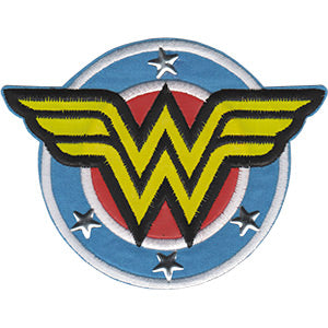 Wonder Woman - Shield With Stars - Collector's - Patch