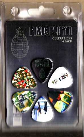 Pink Floyd - Guitar Pick Set - 6 Picks