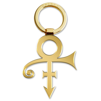 Prince - Gold Symbol - Keychain
