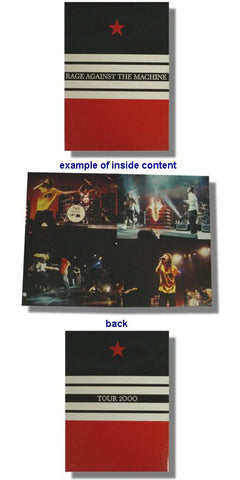 Rage Against The Machine - Tour Book