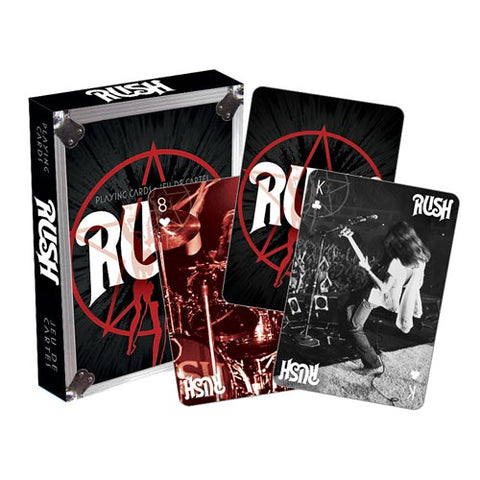Rush - Playing Cards - Starman Official Deck-Vintage Photos-Sealed- Licensed NEW