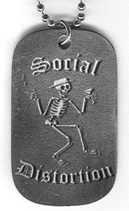 Social Distortion - Dogtag Necklace