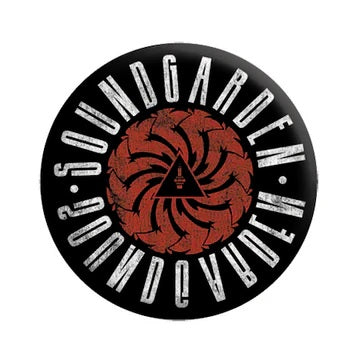Soundgarden - Red Circle Logo Pinback Button