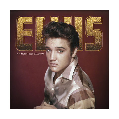 Elvis Presley-2026 Mini Poster Calendar-16 Month-Licensed New
