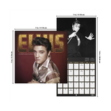 Elvis Presley-2026 Mini Poster Calendar-16 Month-Licensed New