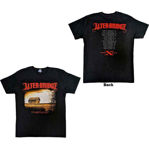 Alter Bridge - Fortress 2014 Tour Dates T-Shirt (UK Import)