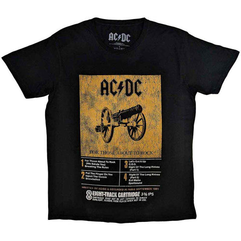 AC/DC - 8 Track T-Shirt (UK Import)