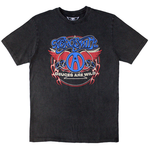 Aerosmith - Rainbow Spade T-Shirt (UK Import)