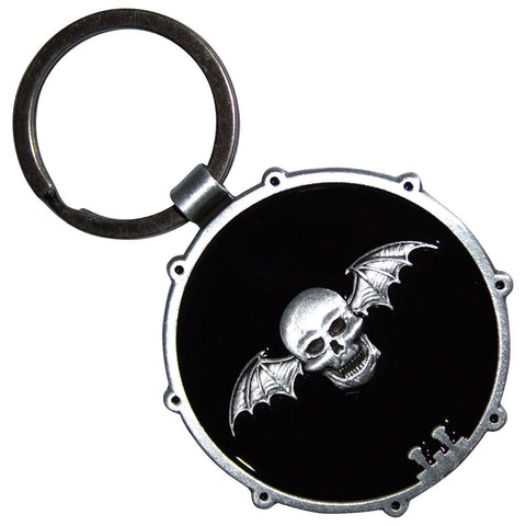 Avenged Sevenfold - Deathbat Drum - Metal Keychain (UK Import)
