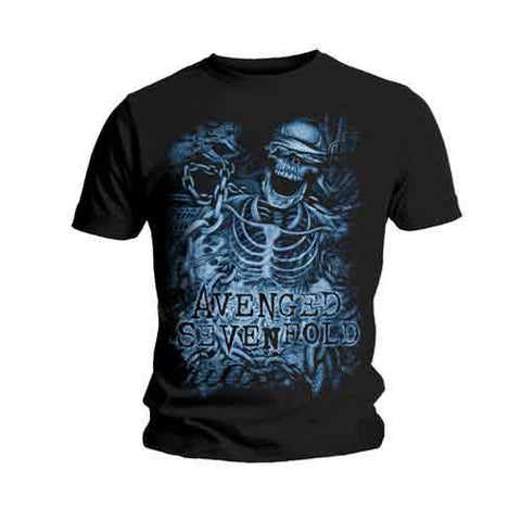 Avenged Sevenfold - Chained Skeleton T-Shirt (UK Import)