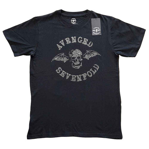 Avenged Sevenfold - Deathbat Embellished T-Shirt (UK Import)