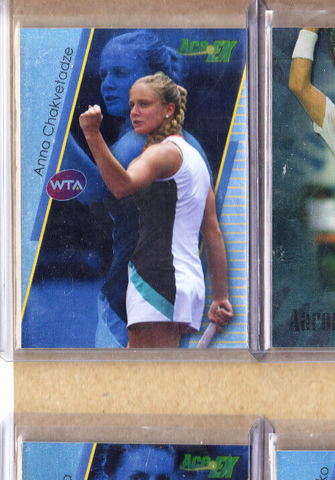 Anna Chakvetadze-2011 Ace Authentic EX Tennis Card-#14-Mint Condition