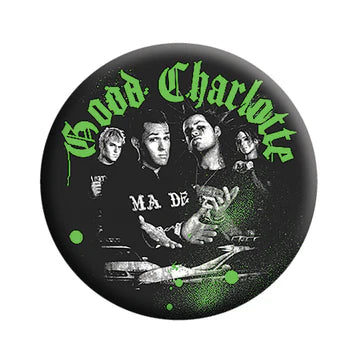Good Charlotte - Band Photo Pinback Button (Pack Of 2)