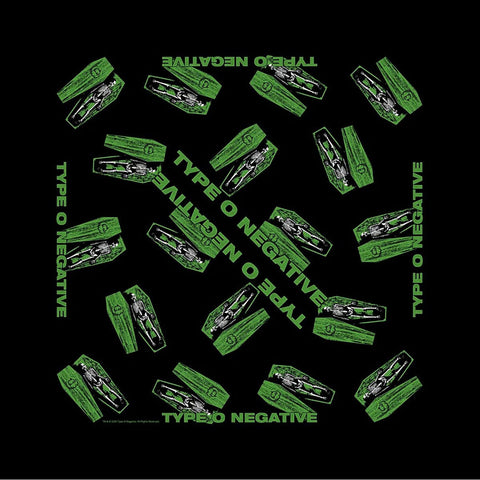 Type O Negative - Coffins - Bandana (UK Import)