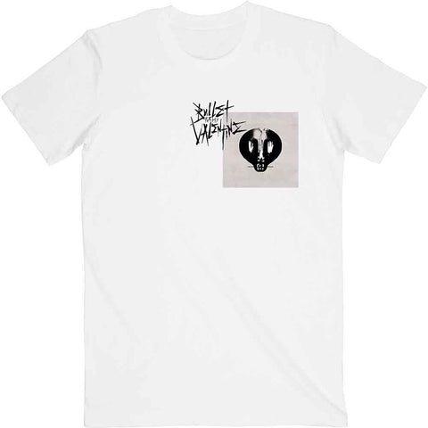 Bullet For My Valentine - Album Cropped & White Logo T-Shirt (UK Import)