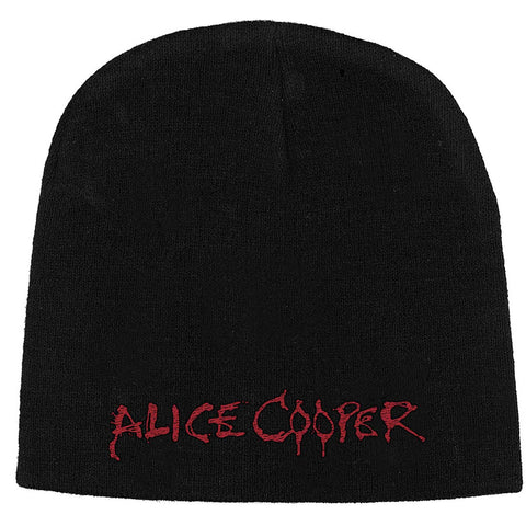 Alice Cooper - Red Logo - Beanie (UK Import)