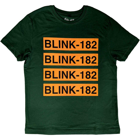 Blink-182 - Logo Repeat - T-Shirt (UK Import)
