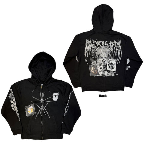 Bring Me The Horizon - Nailed Symbol - Zip Hoodie (UK Import)