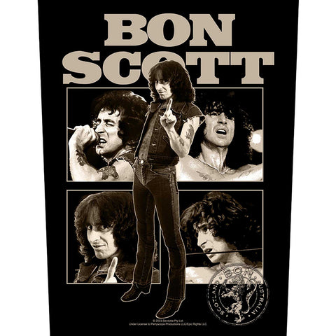 AC/DC - Bon Scott - Back Patch (UK Import)