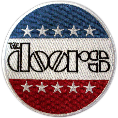 The Doors - Patch - Logo Stars & Stripes - Collector's Patch (UK Import)