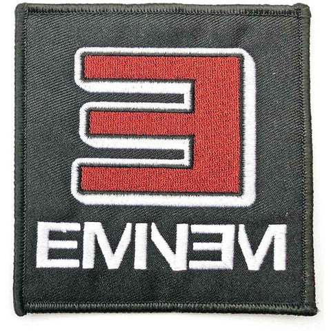 Eminem-Patch-Iron On-UK Import-E Logo-Collector's Patch