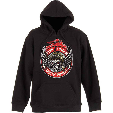 Five Finger Death Punch - Bomber Patch Pullover Hoodie (UK Import)