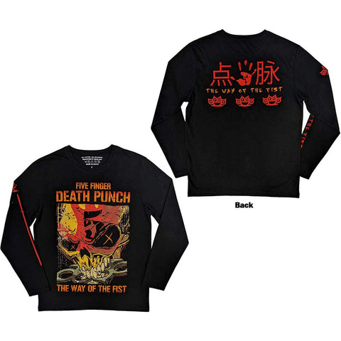 Five Finger Death Punch - The Way Of The Fist - Longsleeve Tee (UK Import)