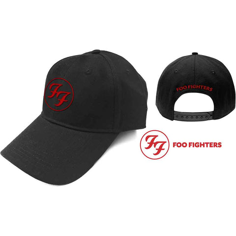 Foo Fighters - Red Circle Logo Adjustable Cap (UK Import)