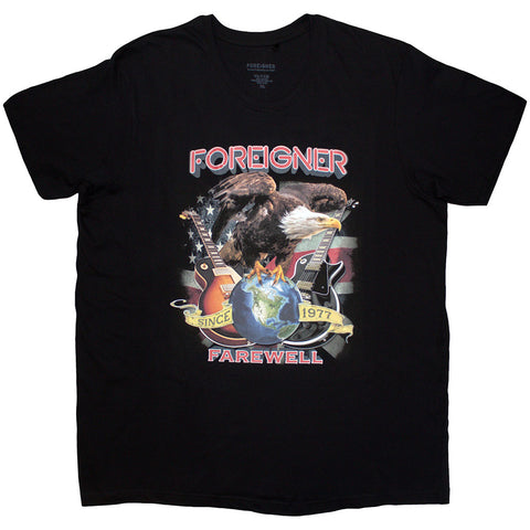 Foreigner - Farewell Eagle T-Shirt (UK Import)