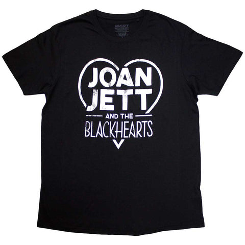 Joan Jett & The Blackhearts - Band Logo T-Shirt (UK Import)