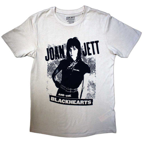 Joan Jett & The Blackhearts - Crosshatch T-Shirt (UK Import)